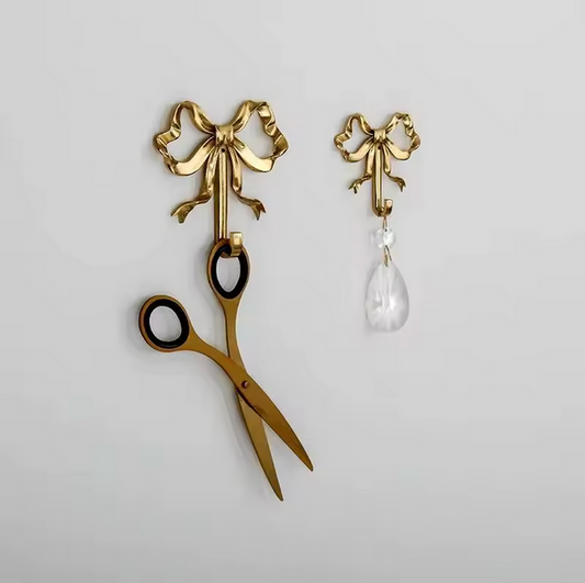 Gold Bow Coat Hanger