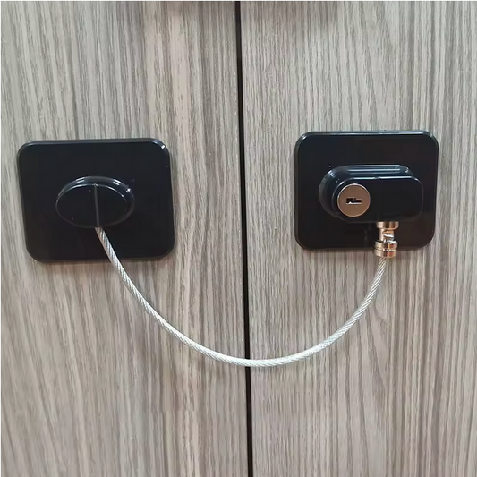 Refrigerator/Cabinet Door Lock (Stick-On, Heavy Duty)